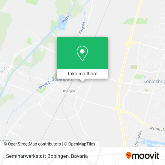 Карта Seminarwerkstatt Bobingen