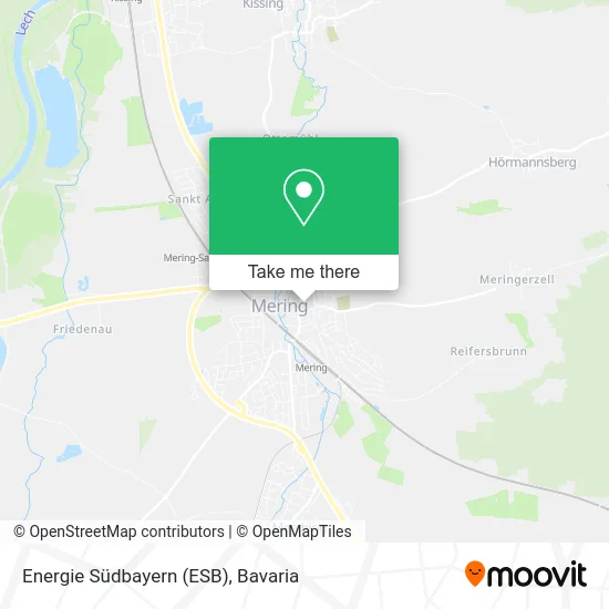 Карта Energie Südbayern (ESB)