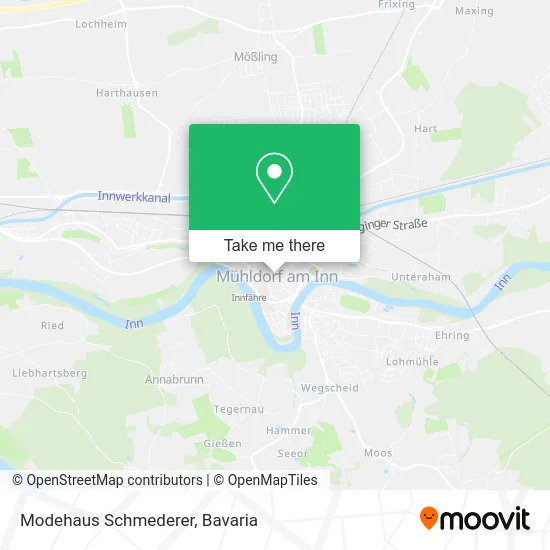 Карта Modehaus Schmederer