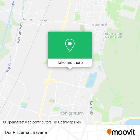 Карта Der Pizzamat