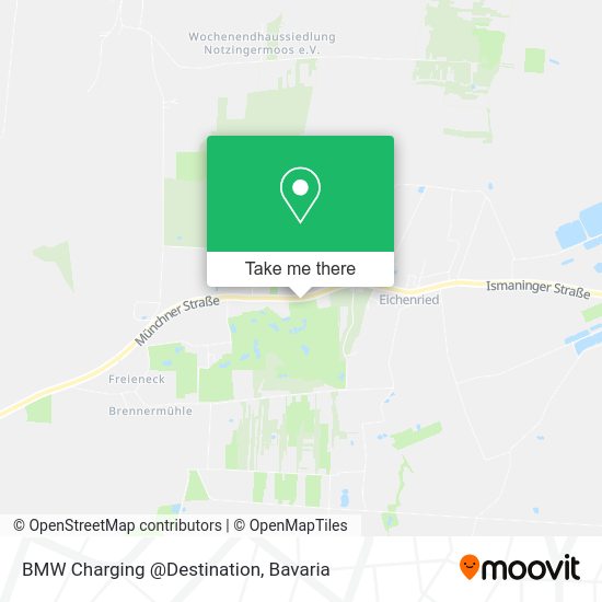 Карта BMW Charging @Destination