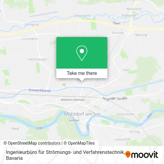 Карта Ingenieurbüro für Strömungs- und Verfahrenstechnik