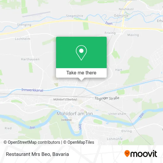 Карта Restaurant Mrs Beo