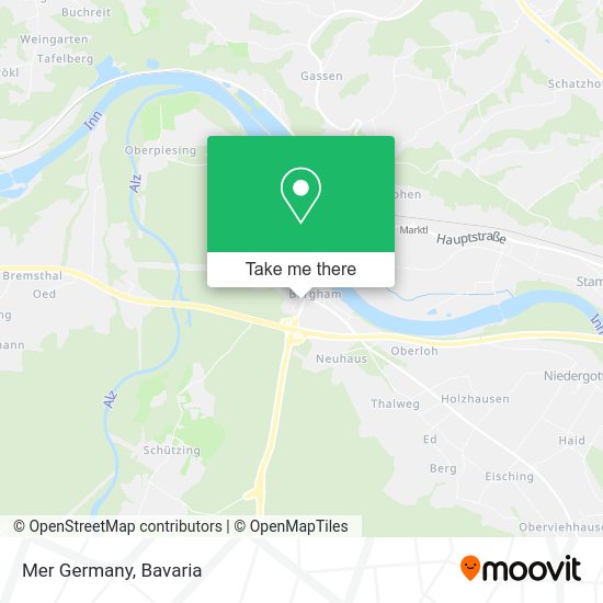 Карта Mer Germany