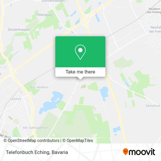 Карта Telefonbuch Eching