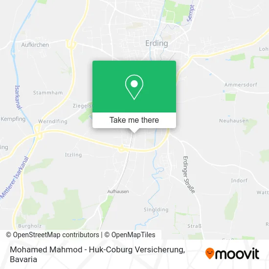 Карта Mohamed Mahmod - Huk-Coburg Versicherung