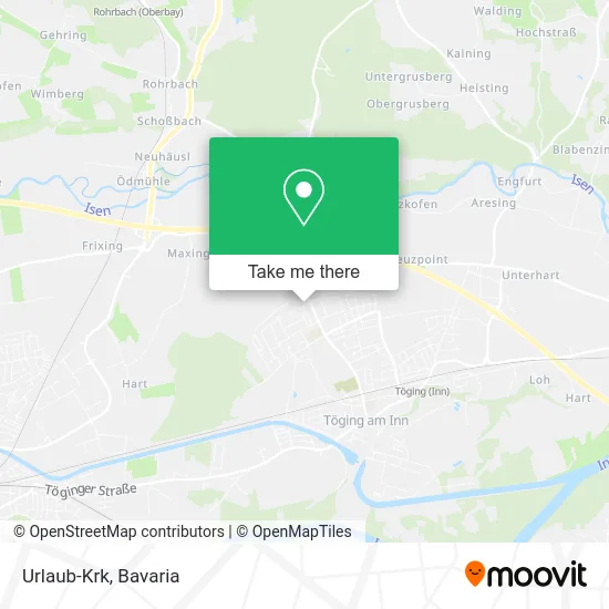 Карта Urlaub-Krk