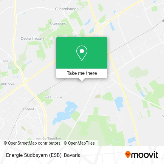 Карта Energie Südbayern (ESB)