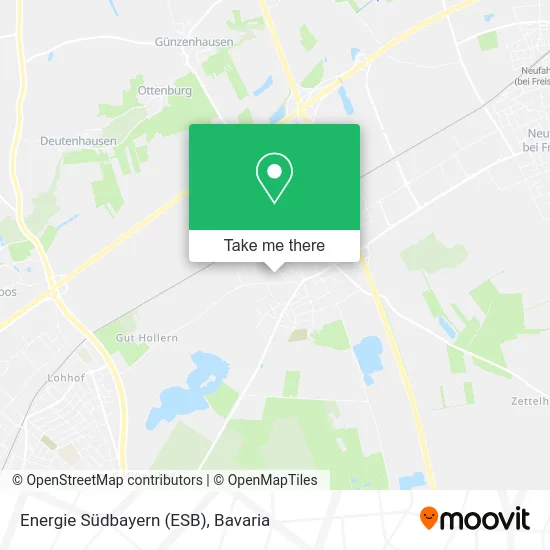 Карта Energie Südbayern (ESB)