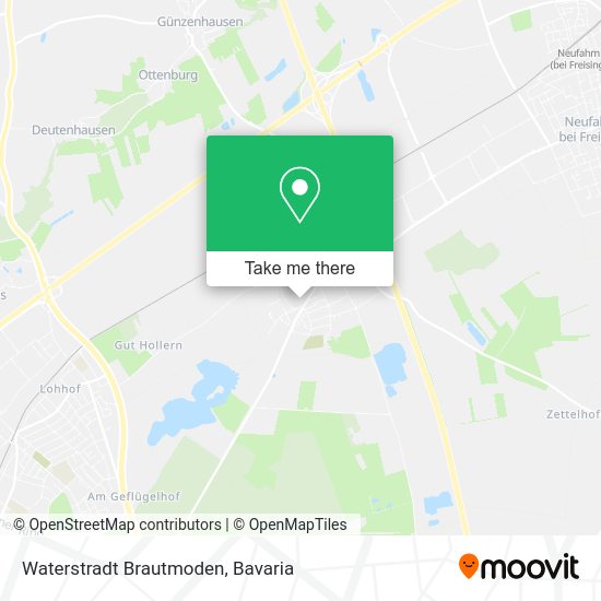 Карта Waterstradt Brautmoden
