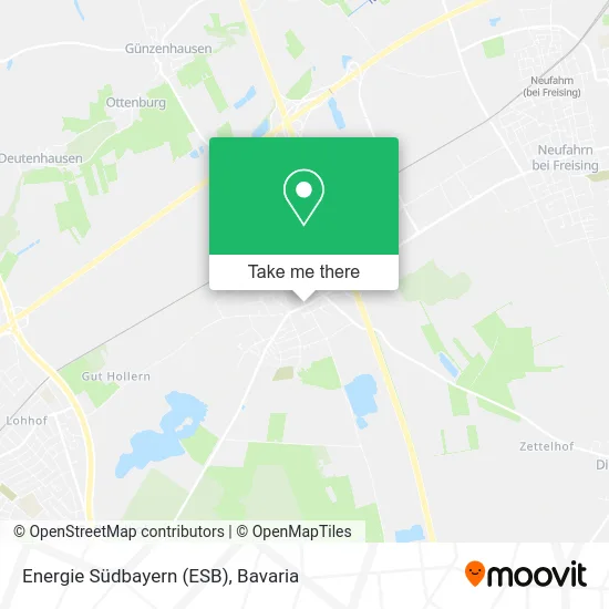 Карта Energie Südbayern (ESB)