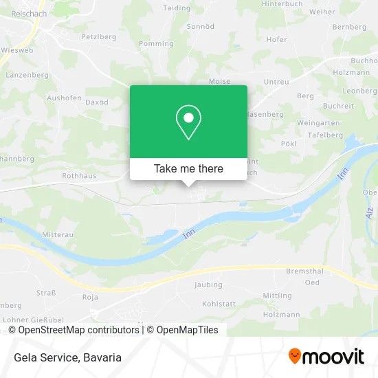 Карта Gela Service