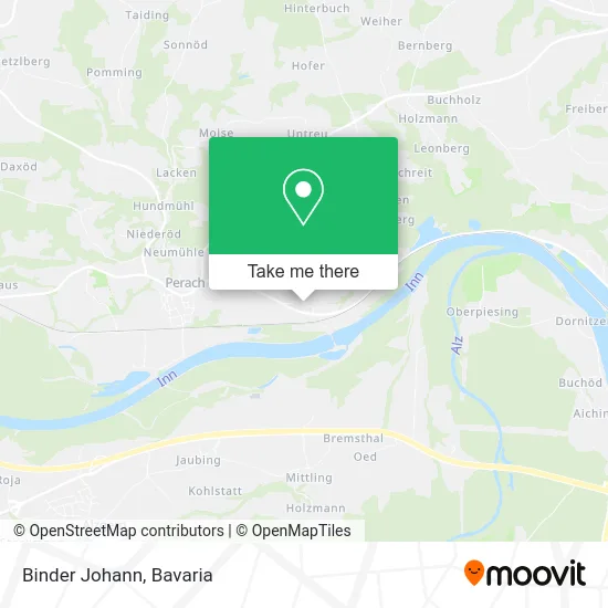 Карта Binder Johann