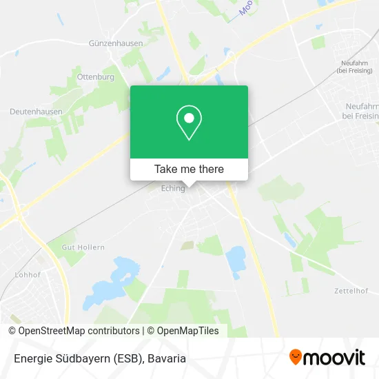 Карта Energie Südbayern (ESB)