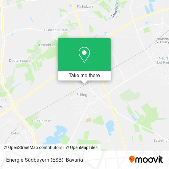 Карта Energie Südbayern (ESB)