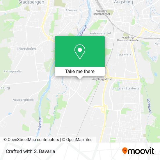 Карта Crafted with S