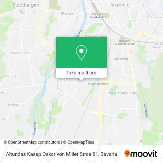 Карта Altundas Kasap Oskar von Miller Strae 81