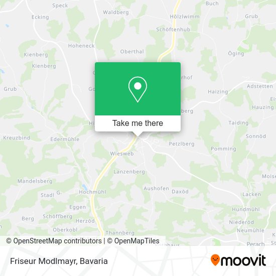 Карта Friseur Modlmayr