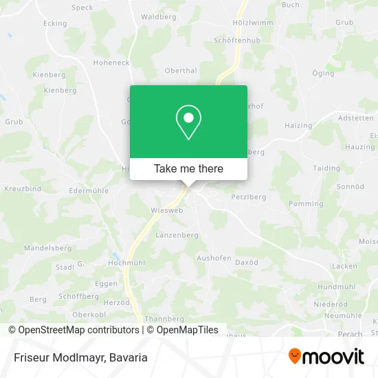 Карта Friseur Modlmayr