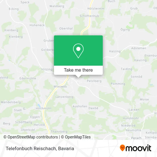 Карта Telefonbuch Reischach