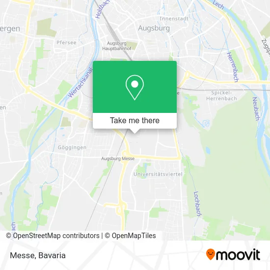 Карта Messe