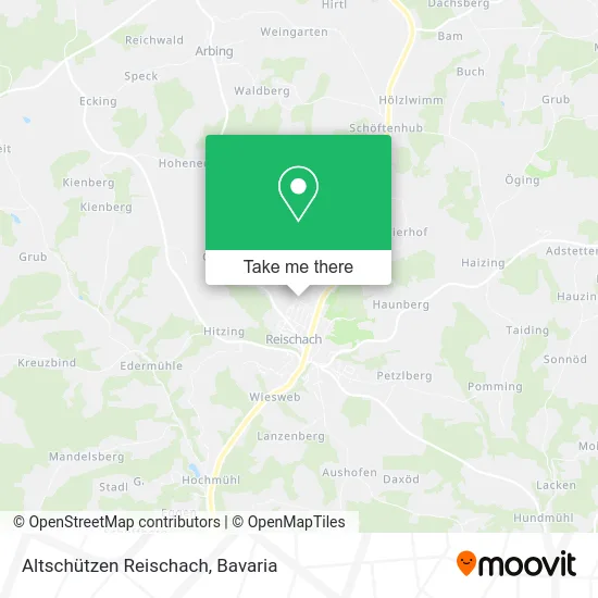 Карта Altschützen Reischach