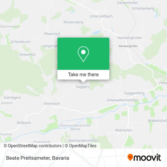 Карта Beate Preitsameter