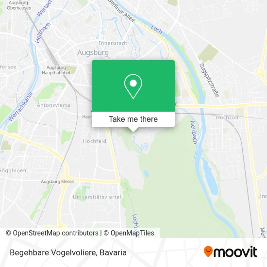 Карта Begehbare Vogelvoliere