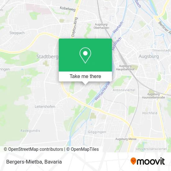 Карта Bergers-Mietba