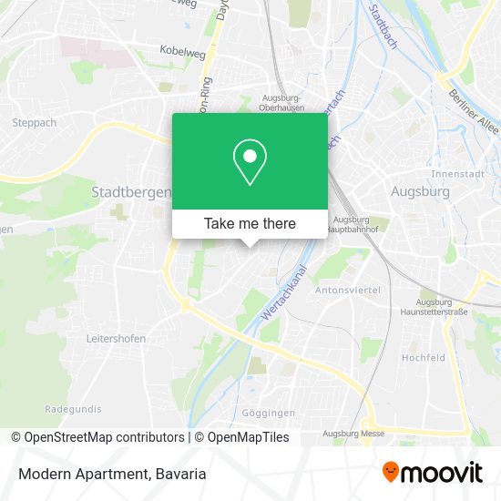 Карта Modern Apartment