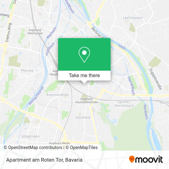 Карта Apartment am Roten Tor
