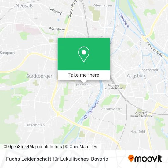 Карта Fuchs Leidenschaft für Lukullisches