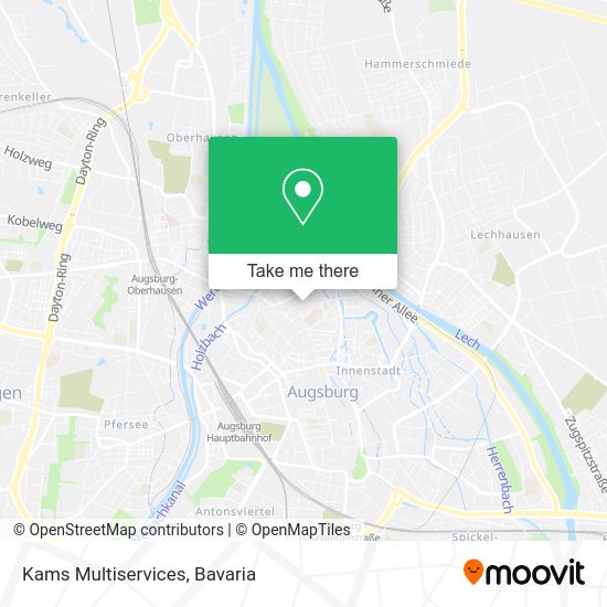 Карта Kams Multiservices