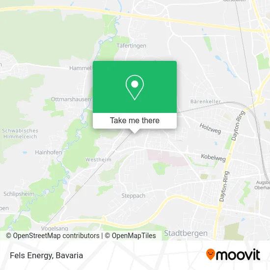 Карта Fels Energy