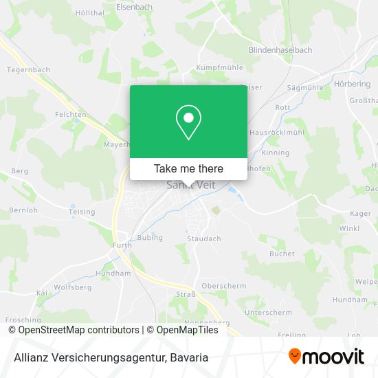 Карта Allianz Versicherungsagentur