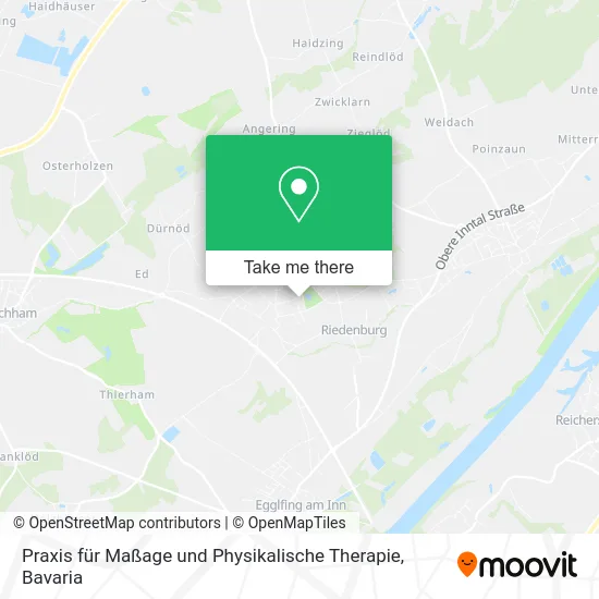 Карта Praxis für Maßage und Physikalische Therapie
