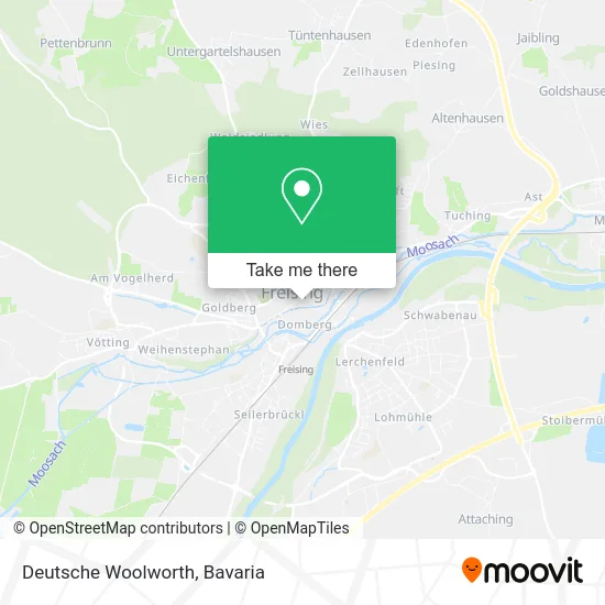 Карта Deutsche Woolworth