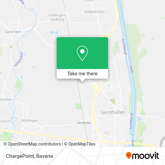Карта ChargePoint