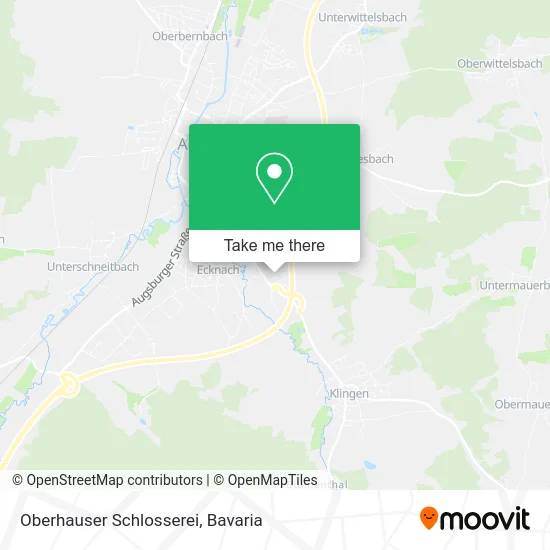 Карта Oberhauser Schlosserei