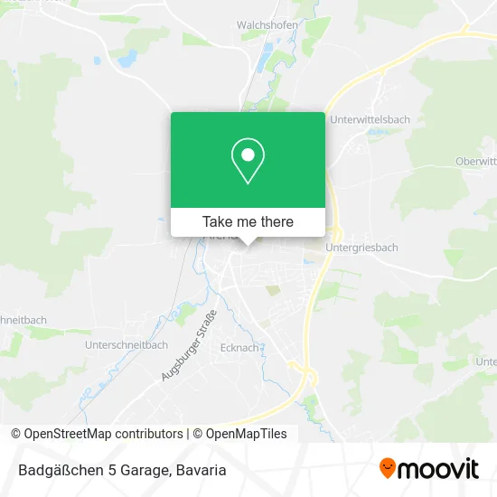 Карта Badgäßchen 5 Garage