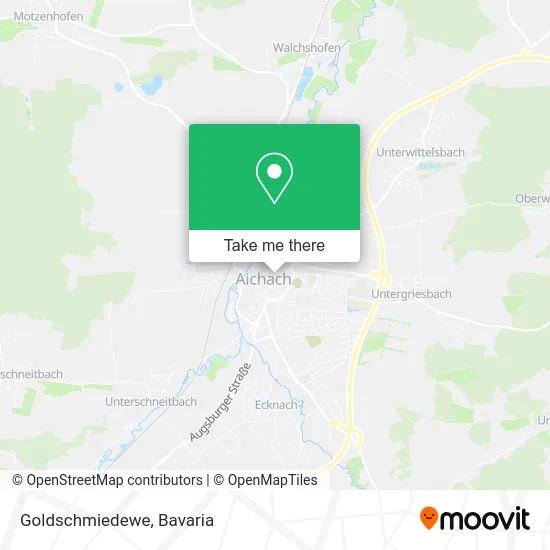 Карта Goldschmiedewe
