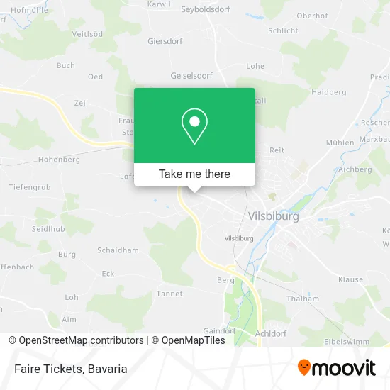 Карта Faire Tickets
