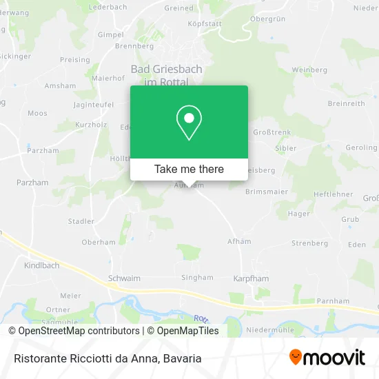 Карта Ristorante Ricciotti da Anna