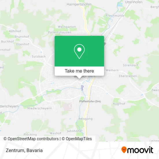 Карта Zentrum