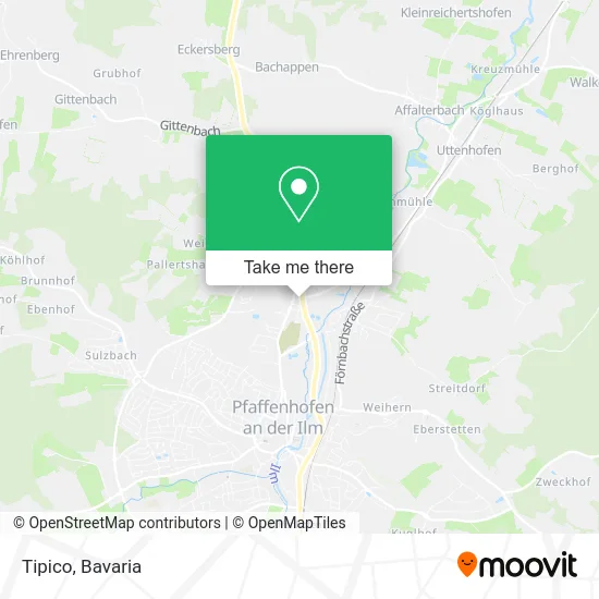 Карта Tipico