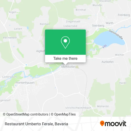 Карта Restaurant Umberto Ferale