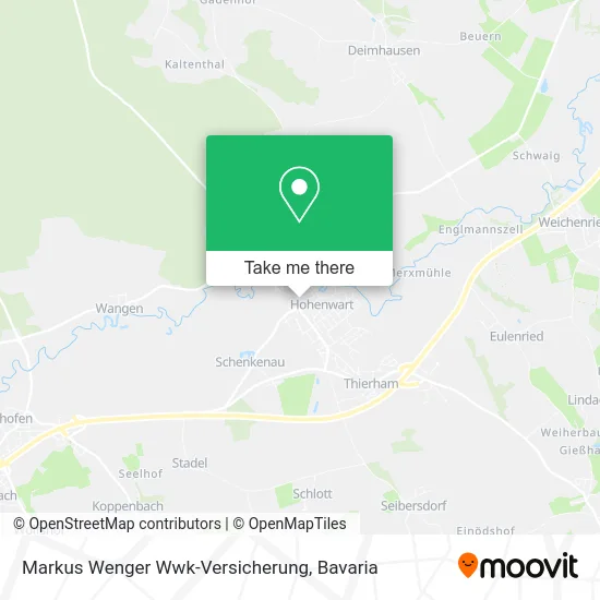 Карта Markus Wenger Wwk-Versicherung