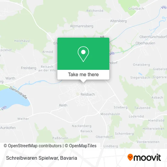 Карта Schreibwaren Spielwar