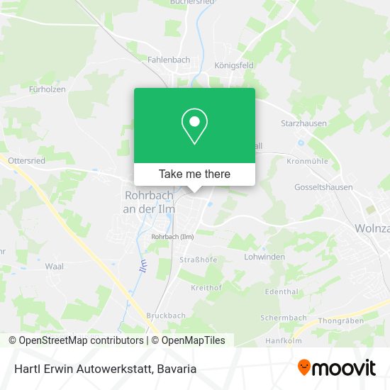 Карта Hartl Erwin Autowerkstatt