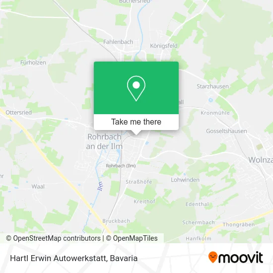 Карта Hartl Erwin Autowerkstatt